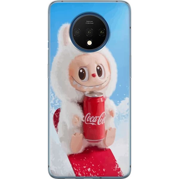 OnePlus 7T Gjennomsiktig deksel Labubu Summer Edition