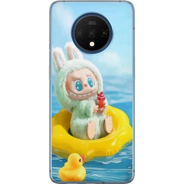 OnePlus 7T Gennemsigtig cover Labubu Macaron-serie