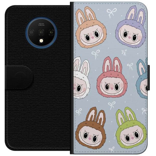 OnePlus 7T Lommeboketui Pastel Labubu
