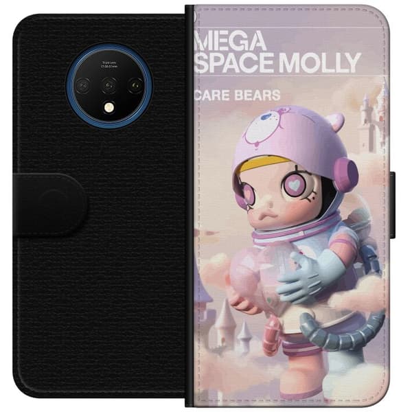 OnePlus 7T Tegnebogsetui Mega Space Molly Care Bears Series - Share Bear Edition