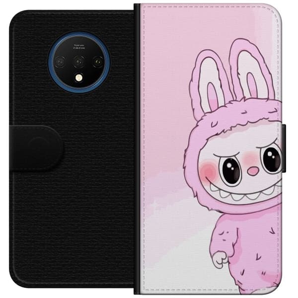 OnePlus 7T Tegnebogsetui Labubu Kanin-serien