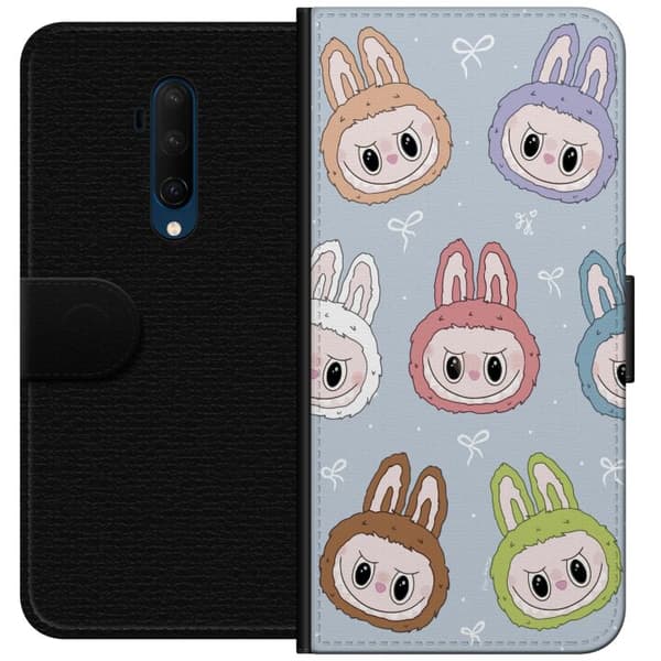 OnePlus 7T Pro Tegnebogsetui Pastel Labubu