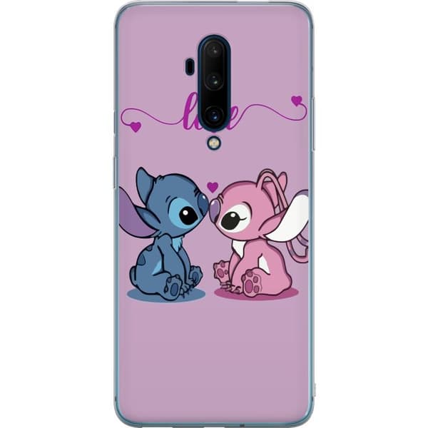 OnePlus 7T Pro Läpinäkyvä kuori Lilo & Stitch – Angel Edition