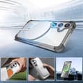 Miniatyrbilde 5 av 5: INF Elegant Gjennomsiktig Svart Deksel for Samsung S24 Ultra