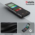 Miniatyrbillede 2 af 6: INF Elegant sort tegnebogsetui til iPhone 14 iPhone 14