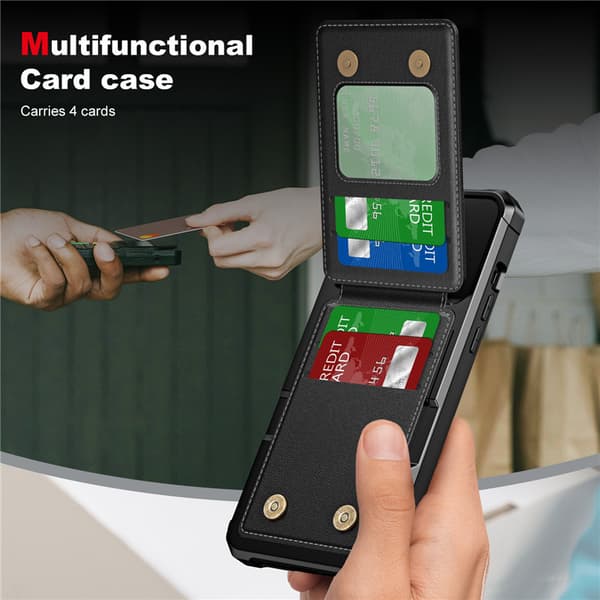 INF Elegant svart plånboksfodral för iPhone 14 iPhone 14 Plus