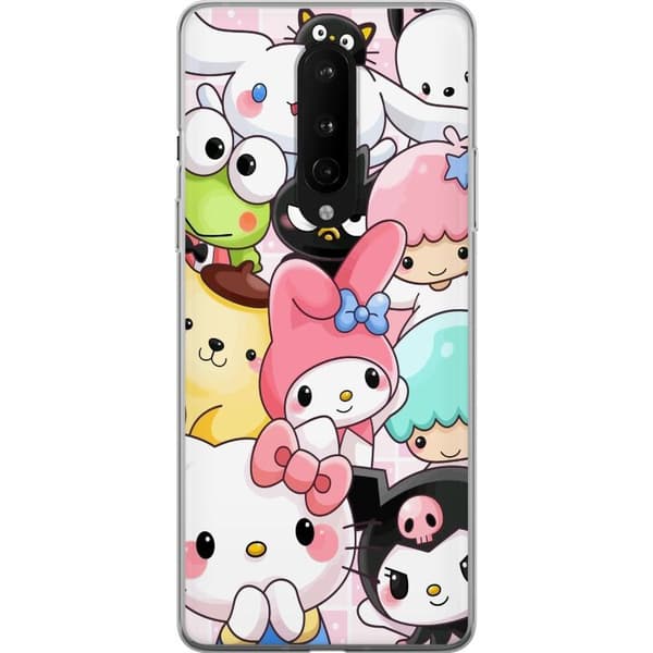 OnePlus 8 Gennemsigtig cover Kawaii Sanrio Crew