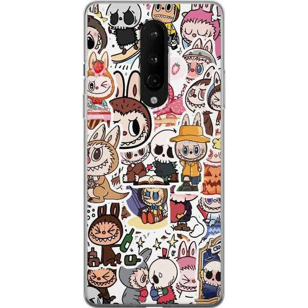OnePlus 8 Gennemsigtig cover Labubu All-Stars – POP MART Specialudgave