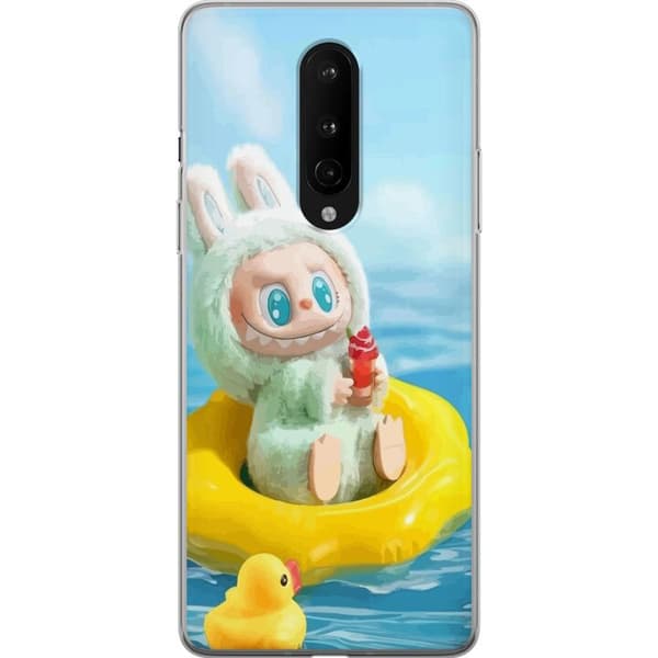 OnePlus 8 Gennemsigtig cover Labubu Macaron-serie