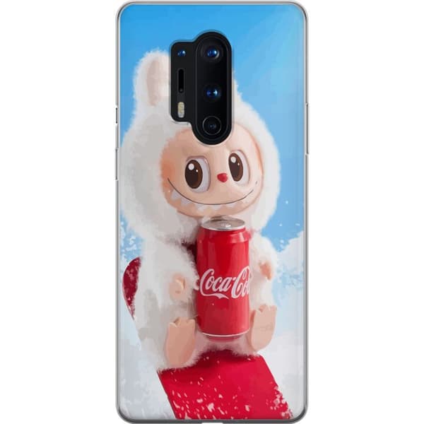 OnePlus 8 Pro Gennemsigtig cover Labubu Summer Edition