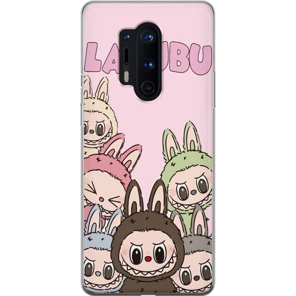 OnePlus 8 Pro Gjennomsiktig deksel Labubu Classics