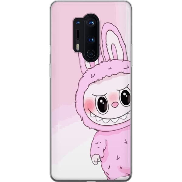 OnePlus 8 Pro Gjennomsiktig deksel Labubu Bunny-serien