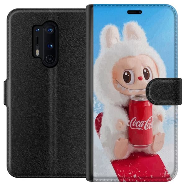 OnePlus 8 Pro Lompakkokotelo Labubu Summer Edition
