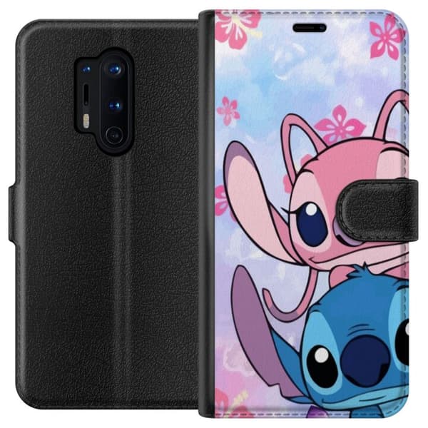 OnePlus 8 Pro Plånboksfodral Stitch & Angel