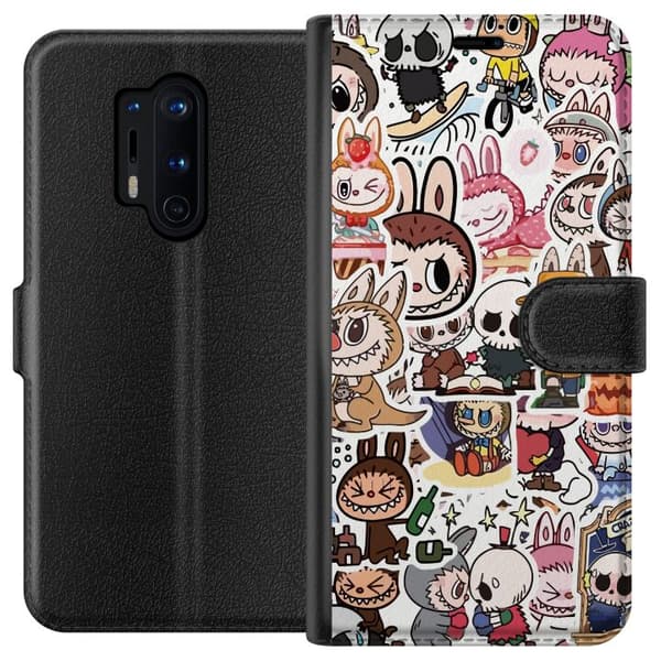 OnePlus 8 Pro Lompakkokotelo Labubu All-Stars – POP MART Erikoispainos