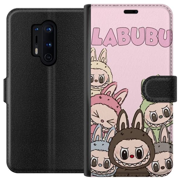 OnePlus 8 Pro Tegnebogsetui Labubu Classics