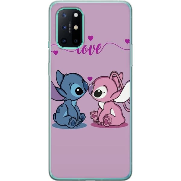 OnePlus 8T Genomskinligt Skal Lilo & Stitch – Angel Edition