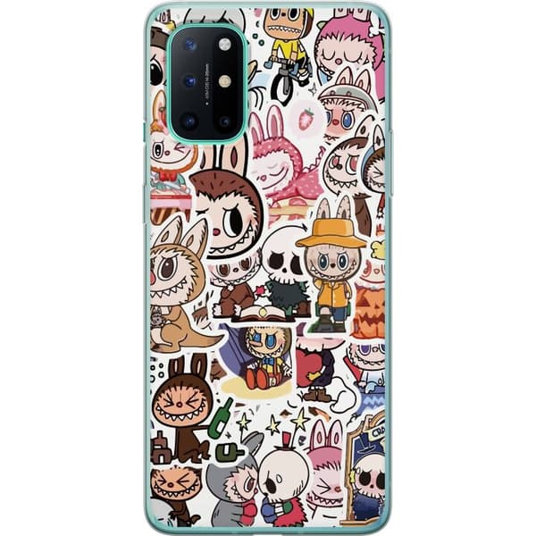 OnePlus 8T Genomskinligt Skal Labubu All-Stars – POP MART Special