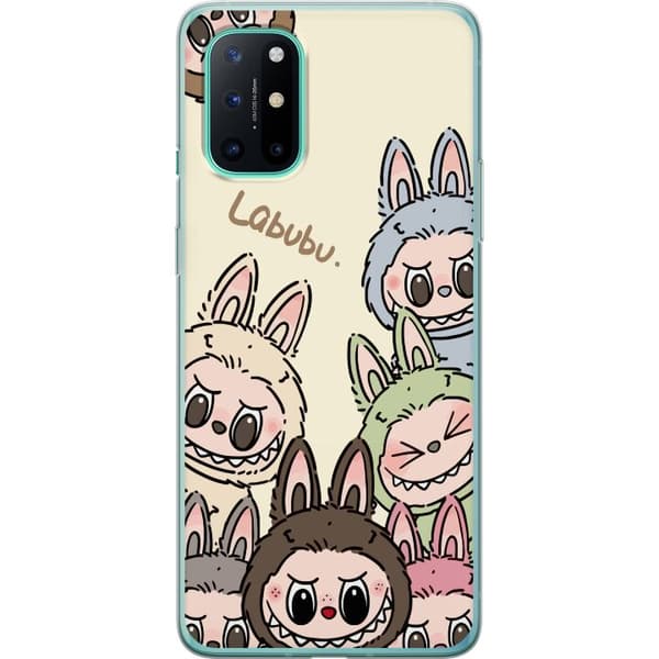 OnePlus 8T Gennemsigtig cover Labubu Pastel Collection