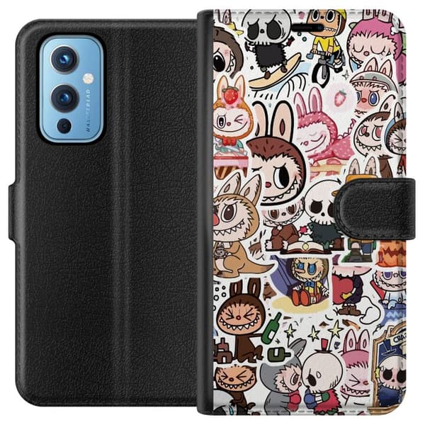 OnePlus 9 Plånboksfodral Labubu All-Stars – POP MART Special