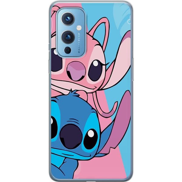 OnePlus 9 Gennemsigtig cover Stitch & Angel