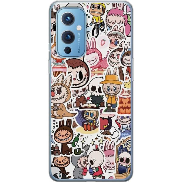 OnePlus 9 Gennemsigtig cover Labubu All-Stars – POP MART Specialudgave