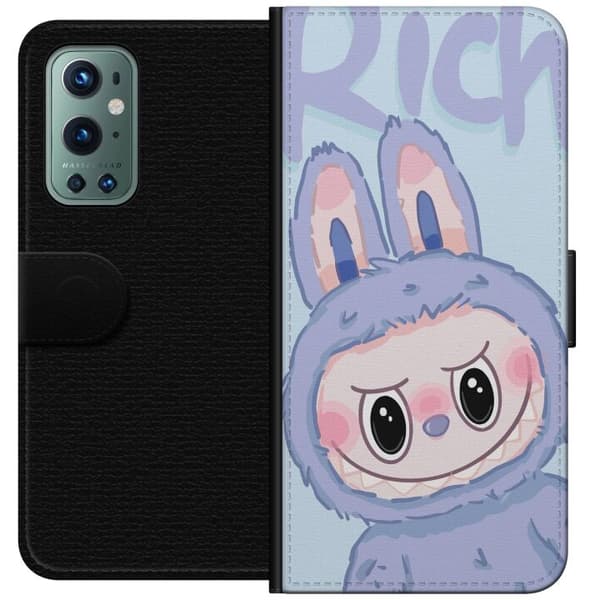 OnePlus 9 Pro Plånboksfodral Blue Bunny Labubu