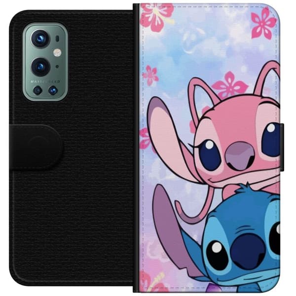 OnePlus 9 Pro Tegnebogsetui Stitch & Angel