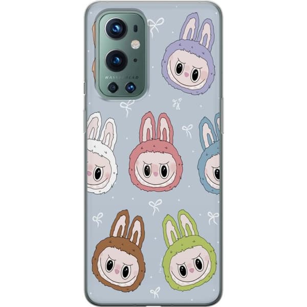 OnePlus 9 Pro Gennemsigtig cover Pastel Labubu