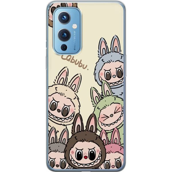 OnePlus 9 Genomskinligt Skal Labubu Pastel Collection