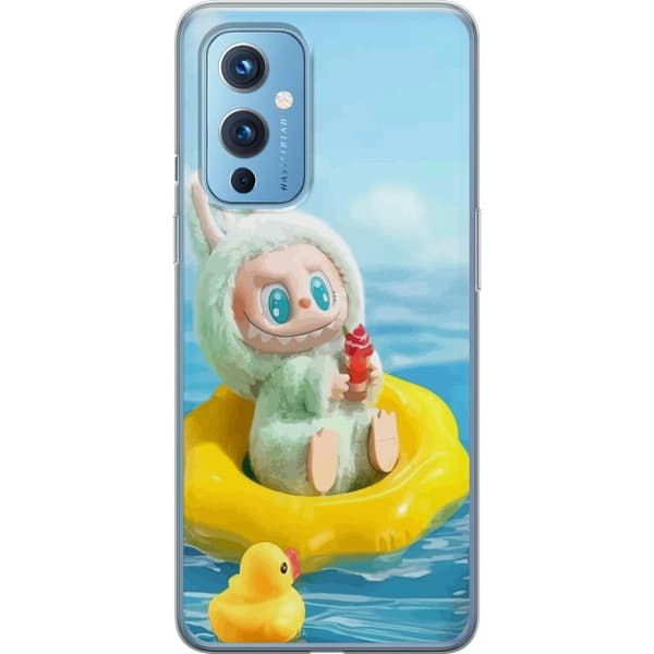 OnePlus 9 Genomskinligt Skal Labubu Macaron Series