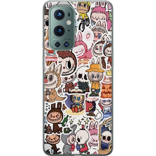 OnePlus 9 Pro Gennemsigtig cover Labubu All-Stars – POP MART Specialudgave