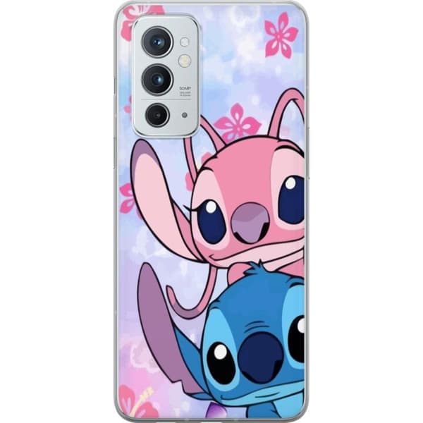 OnePlus 9RT 5G Genomskinligt Skal Stitch & Angel