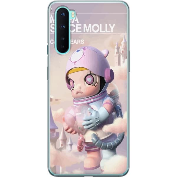 OnePlus Nord Läpinäkyvä kuori Mega Space Molly Care Bears Series - Share Bear Edition