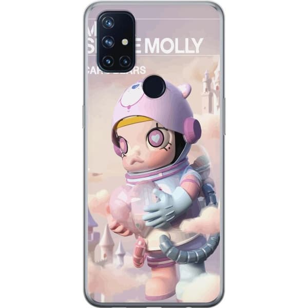 OnePlus Nord N10 5G Gjennomsiktig deksel Mega Space Molly Care Bears Series - Share Bear Edition