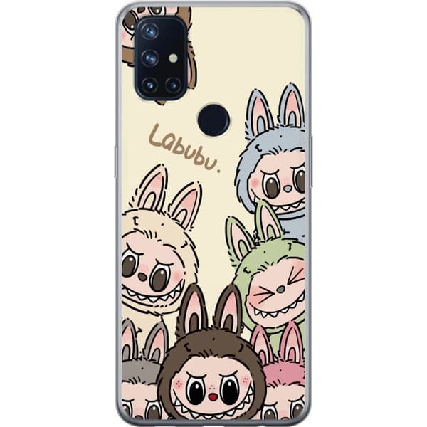 OnePlus Nord N10 5G Gennemsigtig cover Labubu Pastel Collection