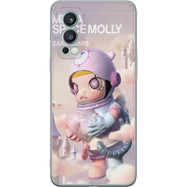 OnePlus Nord 2 5G Gennemsigtig cover Mega Space Molly Care Bears Series - Share Bear Edition