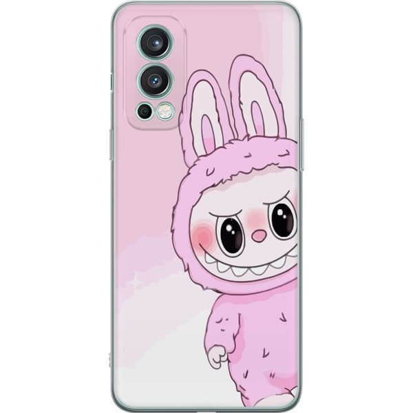 OnePlus Nord 2 5G Läpinäkyvä kuori Labubu Jänis-sarja