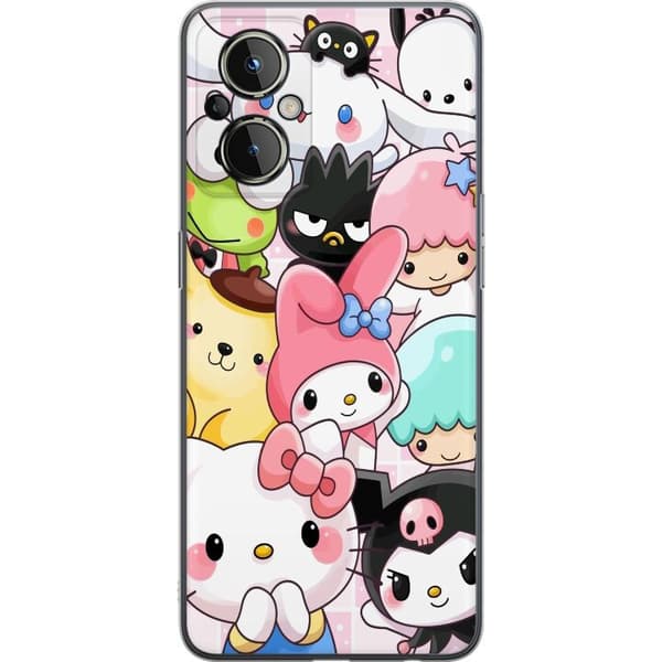 OnePlus Nord N20 5G Gennemsigtig cover Kawaii Sanrio Crew