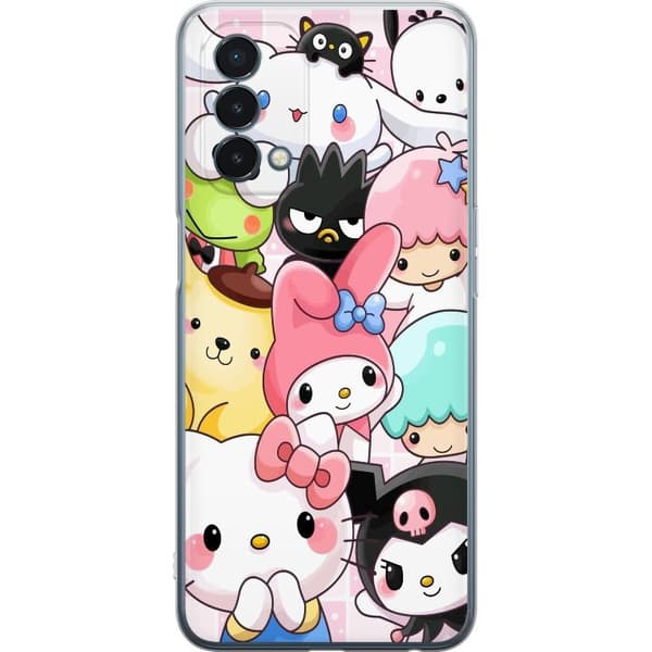 OnePlus Nord N200 5G Gjennomsiktig deksel Kawaii Sanrio Crew