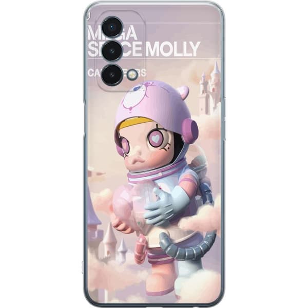 OnePlus Nord N200 5G Gennemsigtig cover Mega Space Molly Care Bears Series - Share Bear Edition