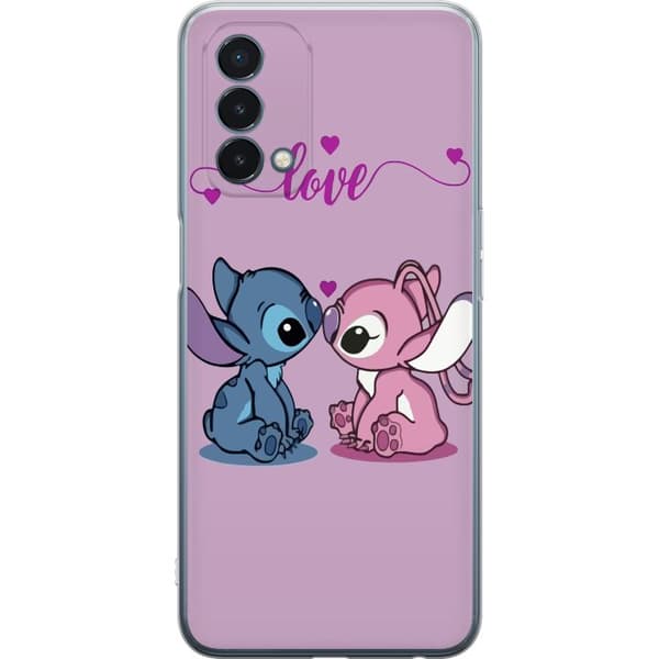 OnePlus Nord N200 5G Genomskinligt Skal Lilo & Stitch – Angel Edition