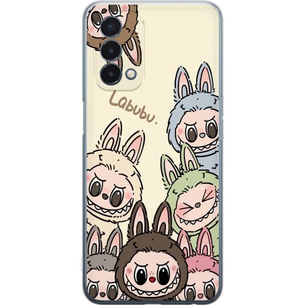 OnePlus Nord N200 5G Gennemsigtig cover Labubu Pastel Collection