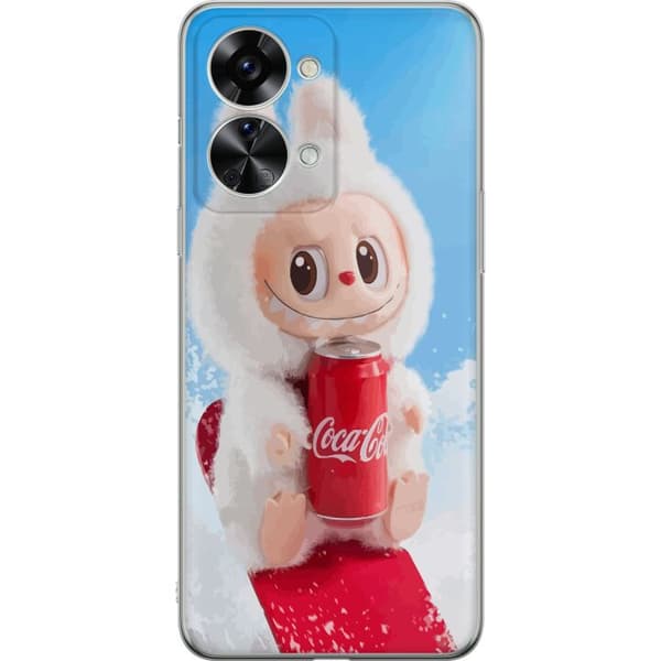 OnePlus Nord 2T Gjennomsiktig deksel Labubu Summer Edition