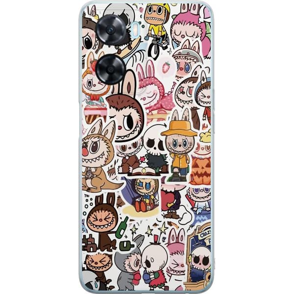 OnePlus Nord N20 SE Gennemsigtig cover Labubu All-Stars – POP MART Specialudgave