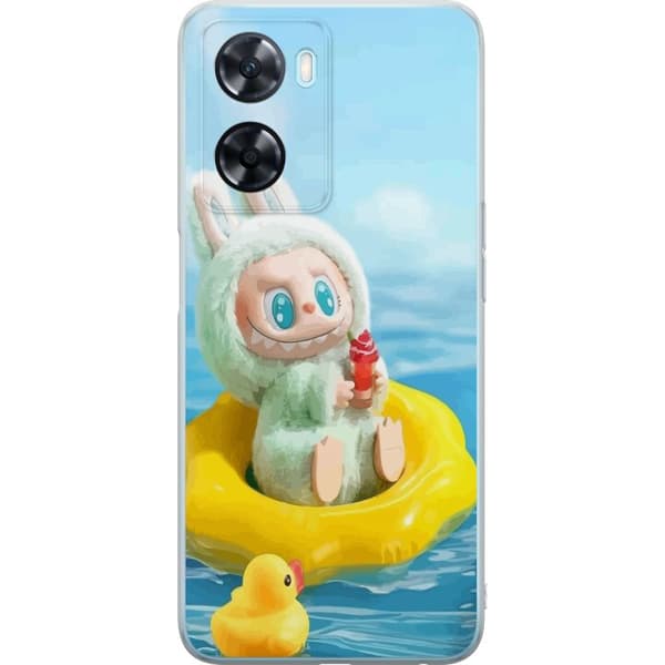 OnePlus Nord N20 SE Gennemsigtig cover Labubu Macaron-serie