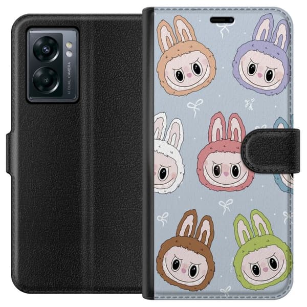 OnePlus Nord N300 Lommeboketui Pastel Labubu