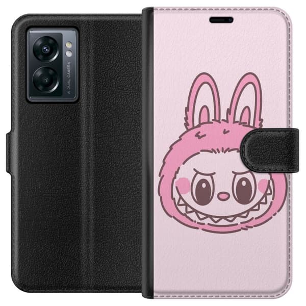 OnePlus Nord N300 Lompakkokotelo Labubu Eläinradan Bunny-versio