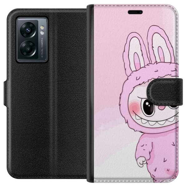 OnePlus Nord N300 Tegnebogsetui Labubu Kanin-serien
