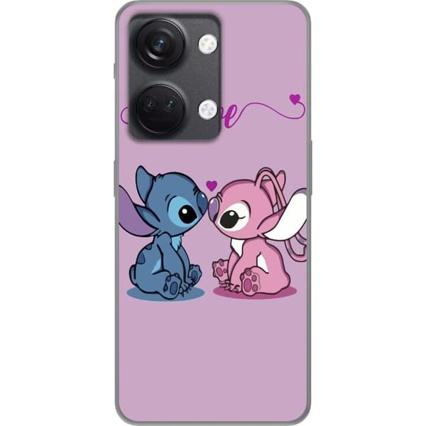 OnePlus Nord 3 Gjennomsiktig deksel Lilo & Stitch – Angel Edition